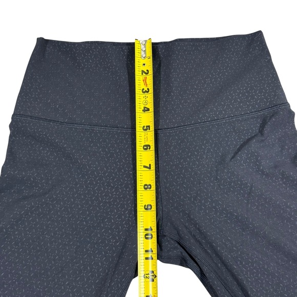 Lululemon Wunder Under HR Leggings Black Diamond Jacquard Women's 8 Yoga Gym - Picture 7 of 9